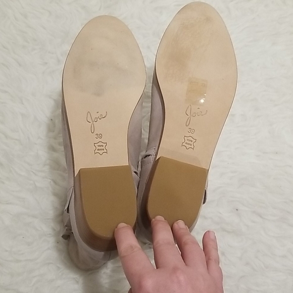 💕JOIE💕 Laleh Suede Bootie In Pale Grey 39 - Picture 8 of 8